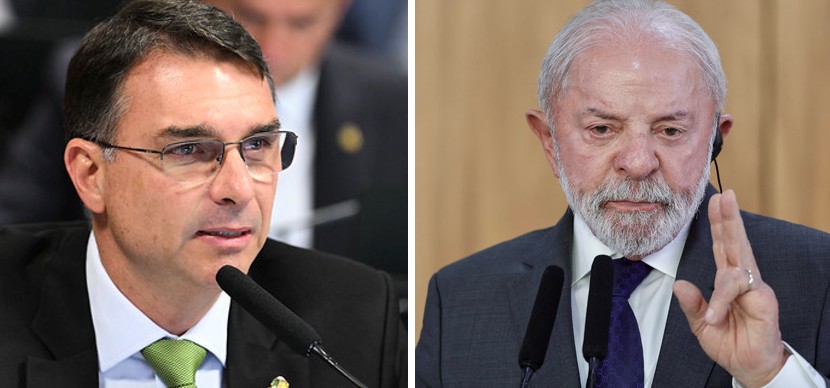 Flávio tem 51,5% contra 48,5% de Lula em pesquisa; cenário é de empate técnico