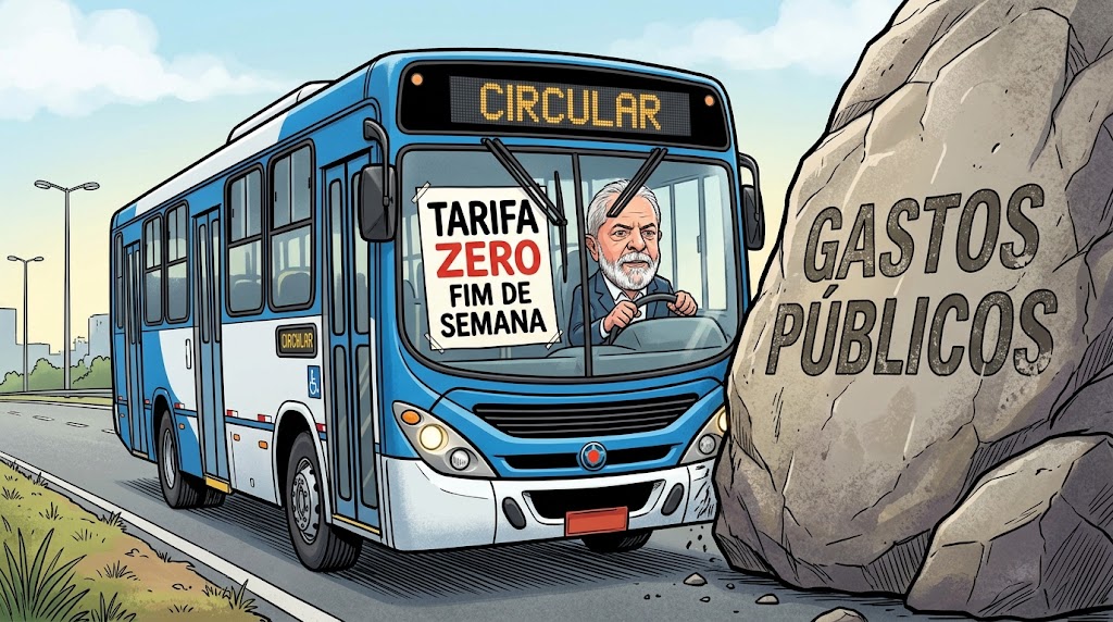Promessa de Lula de ônibus gratuito prevê custo de R$ 16 bilhões e deixa dúvidas