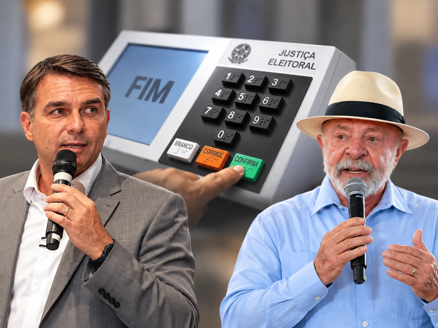Eurasia mantém Flávio favorito com 75% de chance de vitória e vê virada de Lula improvável